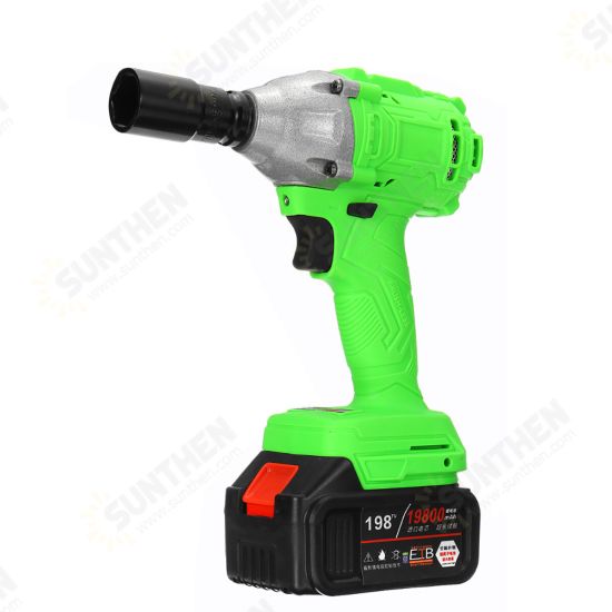 1/2inch 520Nm 19800mAh Electric Cordless Impact Wrench Brushless Battery & Case