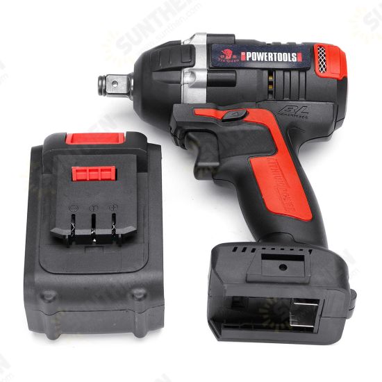 128VF 16000mah Brushless Electric Wrench Power Wrench Tool 330N.m Cordless Wrench Kit