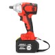 128VF 19800mah Electric Impact Wrench Brushless Cordless Drill Tool With Battery