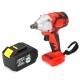 128VF 19800mah Electric Impact Wrench Brushless Cordless Drill Tool With Battery