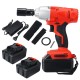 128VF/188VF Electric Wrench 350Nm High Torque Impact Wrench Cordless 1/2 Batteries 1 Charger