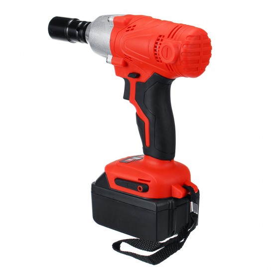 128VF/188VF Electric Wrench 350Nm High Torque Impact Wrench Cordless 1/2 Batteries 1 Charger