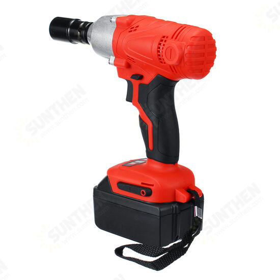 128VF/188VF Electric Wrench 350Nm High Torque Impact Wrench Cordless 1/2 Batteries 1 Charger