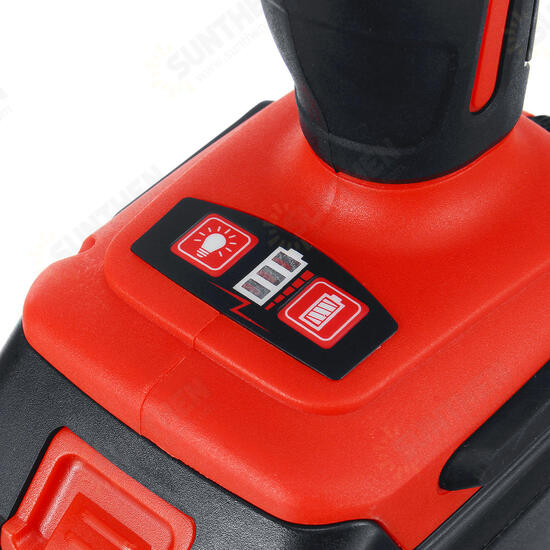 128VF/188VF Electric Wrench 350Nm High Torque Impact Wrench Cordless 1/2 Batteries 1 Charger