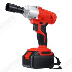 128VF/188VF Electric Wrench 350Nm High Torque Impact Wrench Cordless 1/2 Batteries 1 Charger 128VF/188VF Electric Wrench 350Nm High Torque Impact Wrench Cordless 1/2 Batteries 1 Charger