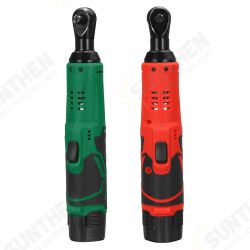 12V 4000mAh Electric Ratchet Wrench With LED Light 90° Angle Wrench Tool W/ 1/2pcs Battery 12V 4000mAh Electric Ratchet Wrench With LED Light 90° Angle Wrench Tool W/ 1/2pcs Battery