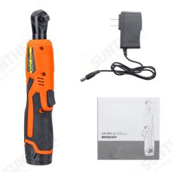 12V 40N.m Cordless Electric Ratchet Right Angle Wrench Recharge With 1 or 2 Li-ion Battery 12V 40N.m Cordless Electric Ratchet Right Angle Wrench Recharge With 1 or 2 Li-ion Battery