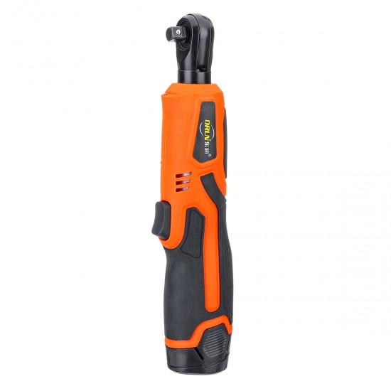 12V 40N.m Cordless Electric Ratchet Right Angle Wrench Recharge With 1 or 2 Li-ion Battery