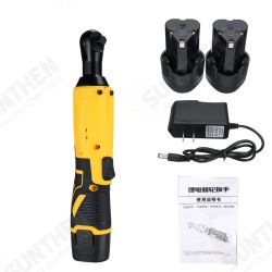 12V 45N.m Ratchet Wrench Electric Rechargeable Ratchet 90° Right Angle Wrench Powerful Tool 12V 45N.m Ratchet Wrench Electric Rechargeable Ratchet 90° Right Angle Wrench Powerful Tool