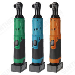 12V 65N.m 3/8inch Cordless Electric Ratchet Wrench Tool LED Electric Wrench W/ 2pcs Battery