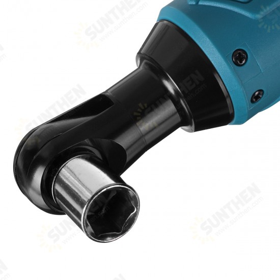 12V 65N.m 3/8inch Cordless Electric Ratchet Wrench Tool LED Electric Wrench W/ 2pcs Battery