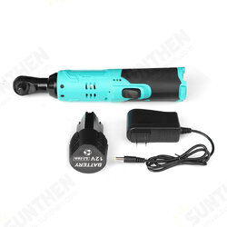 12V Electric Ratchet Wrench 90 degree Angle Ratchet Wrench Tool W/ 1 or 2 Battery 12V Electric Ratchet Wrench 90 degree Angle Ratchet Wrench Tool W/ 1 or 2 Battery