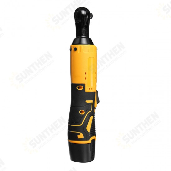 12V Power Cordless Ratchet Wrench 3600mah Li-ion Battery Electric Wrench Max. Torque 45 3/8 inch