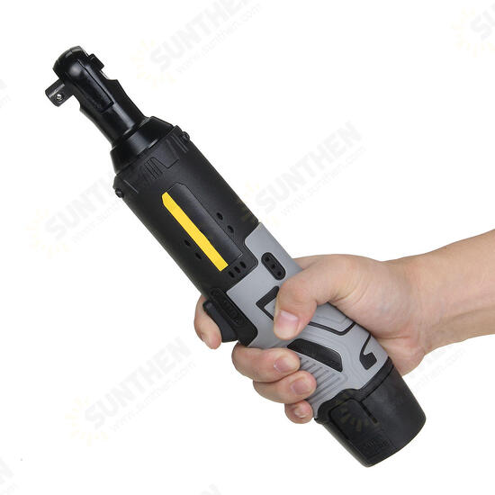 12V/18V/28V 3/8Inch 90° Right Angle Wrench Ratchet Wrench 50Nm Electric Charging Wrench Portable Construction Tools