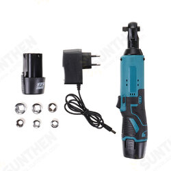 12V/18V/28V 57N.m 90° Electric Right Angle Ratchet Wrench Set 1500mAh Battery With Flashlight 12V/18V/28V 57N.m 90° Electric Right Angle Ratchet Wrench Set 1500mAh Battery With Flashlight