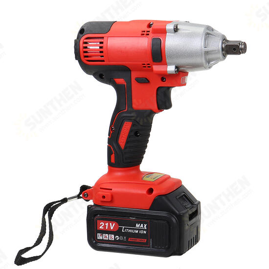 1/2inch 350N.m 1600W Brushless Cordless Electric Impact Wrench 15000mAh Battery