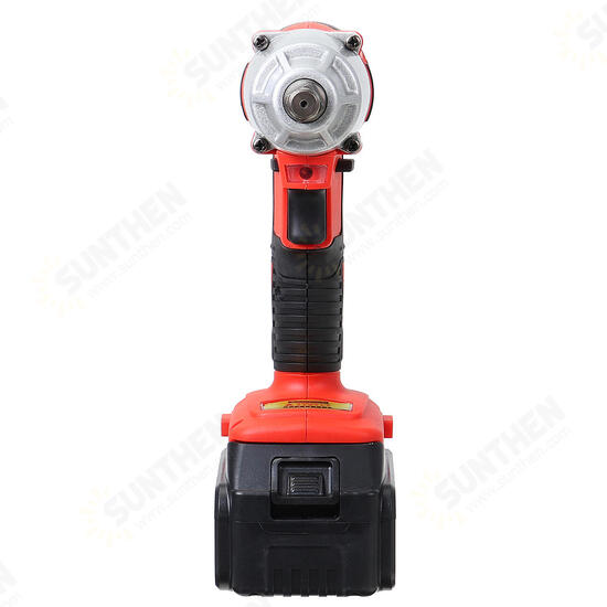 1/2inch 350N.m 1600W Brushless Cordless Electric Impact Wrench 15000mAh Battery