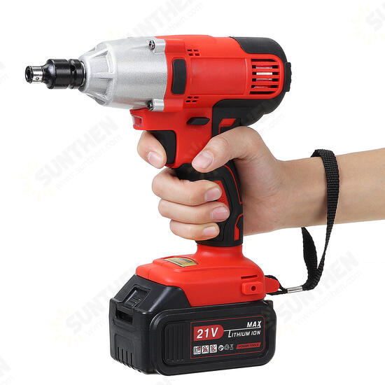 1/2inch 350N.m 1600W Brushless Cordless Electric Impact Wrench 15000mAh Battery