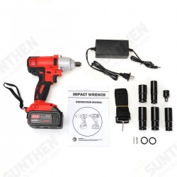 1/2inch 350N.m 1600W Brushless Cordless Electric Impact Wrench 15000mAh Battery 1/2inch 350N.m 1600W Brushless Cordless Electric Impact Wrench 15000mAh Battery