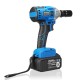 15000mAh Electric Impact Wrench 340Nm Cordless Brushless with 2 Lithium Battery