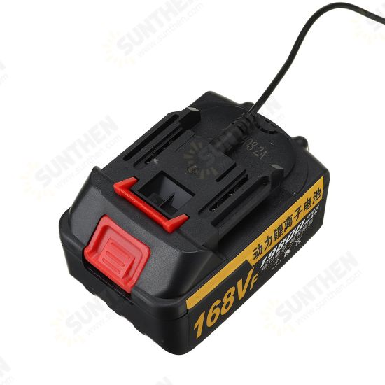 168VF 19800mAh 330NM Electric Impact Wrench Li-ion Battery Rechargeable Power Tool