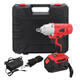 168VF 19800mAh LED Electric Cordless Impact Wrench Li-ion Power Torque Drill Screwdriver