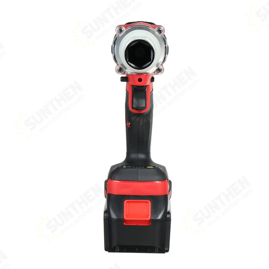 168VF 520Nm High Torque Electric Cordless Brushless Impact Wrench Tool with Rechargeable Battery