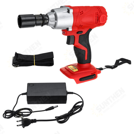 180V-240V Cordless LED Light Impact Wrench 50Hz 350 Nm Waterproof Electric Wrench Adapted To 18V Makita Battery