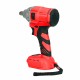 18V 1/2inch 10000mAh Brushless Cordless Impact Wrench 350Nm Electric Drilling Tool with LED Light