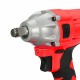 18V 1/2inch 10000mAh Brushless Cordless Impact Wrench 350Nm Electric Drilling Tool with LED Light