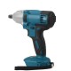 18V 480N.m. Li-Ion Cordless Impact Wrench Driver 1/2inch Brushed Electric Wrench Replacement for Makita Battery