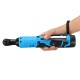 18V 60N.m 3/8 Inch Cordless Electric Wrench Power 90 Degree Right Angle Wrench Ratchet Wrench Tool Battery Charger Kit 18V 60N.m 3/8 Inch Cordless Electric Wrench Power 90 Degree Right Angle Wrench Ratchet Wrench Tool Battery Charger Kit