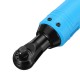 18V 60N.m 3/8 Inch Cordless Electric Wrench Power 90 Degree Right Angle Wrench Ratchet Wrench Tool Battery Charger Kit