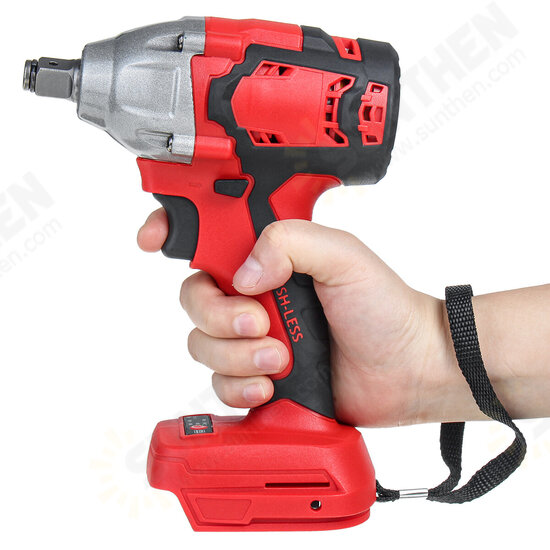 18V Brushless Electric Wrench Cordless Impact Drill Driver 1/2inch Chunk For Makita Battery