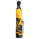 18V Power Cordless Ratchet Wrench Li-ion Electric Wrench 4200mah Max. Torque 65 Compact Size Battery and Charger