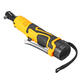 18V Power Cordless Ratchet Wrench Li-ion Electric Wrench 4200mah Max. Torque 65 Compact Size Battery and Charger