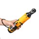 18V Power Cordless Ratchet Wrench Li-ion Electric Wrench 4200mah Max. Torque 65 Compact Size Battery and Charger