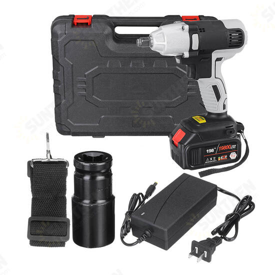 19800mAh Lithium Battery Wrench Multifunctional 300N.m Electric Cordless Impact Wrench 19800mAh Lithium Battery Wrench Multifunctional 300N.m Electric Cordless Impact Wrench