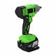 198VF 19800mAh Electric Cordless Impact Wrench LED Lighting Screwdriver Drill Torque Repair Tool