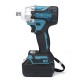 2 in1 18V 800N.m Electric Wrench Screwdriver Brushless Cordless Electric 1/2inchWrench 1/4inchScrewdriver W/ 2 Batteries