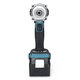 2 in1 18V 800N.m Electric Wrench Screwdriver Brushless Cordless Electric 1/2inchWrench 1/4inchScrewdriver W/ 2 Batteries