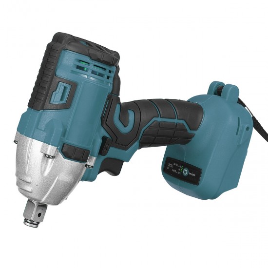 2 in1 520N.m. Li-Ion Brushless Cordless Electric 1/2inch Wrench 1/4inchScrewdriver Drill for Makita 18V Battery