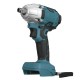 2 in1 520N.m. Li-Ion Brushless Cordless Electric 1/2inch Wrench 1/4inchScrewdriver Drill for Makita 18V Battery