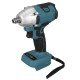 2 in1 520N.m. Li-Ion Brushless Cordless Electric 1/2inch Wrench 1/4inchScrewdriver Drill for Makita 18V Battery