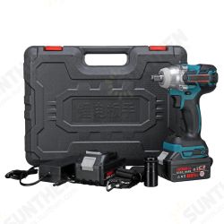 21V 330Nm 10000mAh Lithium Electric Impact Wrench Cordless with 2 Batteries 21V 330Nm 10000mAh Lithium Electric Impact Wrench Cordless with 2 Batteries