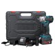 21V 330Nm 10000mAh Lithium Electric Impact Wrench Cordless with 2 Batteries