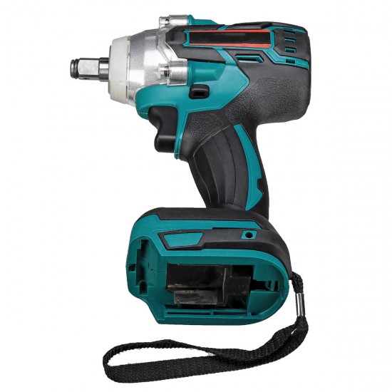 21V 330Nm 10000mAh Lithium Electric Impact Wrench Cordless with 2 Batteries