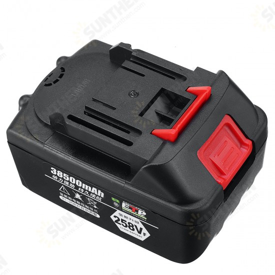 258VF Cordless Brushless Electric Impact Wrench Rechargeable Wrench Screwdriver Power Tool W/ 1/2pcs Battery