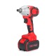 28000mAh Electric Wrench Power Drill Brushless Impact Wrench Socket Wrench 21V Li Battery Hand Drill Installation Power Tools