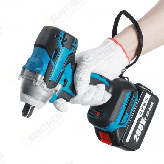 288VF 21V 350N.M Cordless Brushless Impact Wrench Drill Portable Electric Wrench W/ None/1pc/2pcs Battery